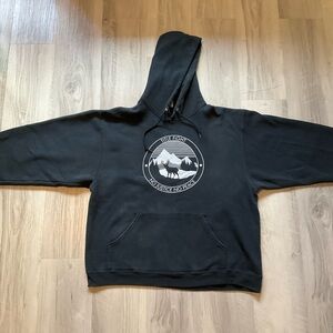 Original Title Fight No Justice No Peace Black Hoodie Size Large